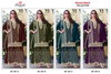 R 1567 A to D By Ramsha Crunchy Readymade Pakistani Suits Wholesale Market In Surat